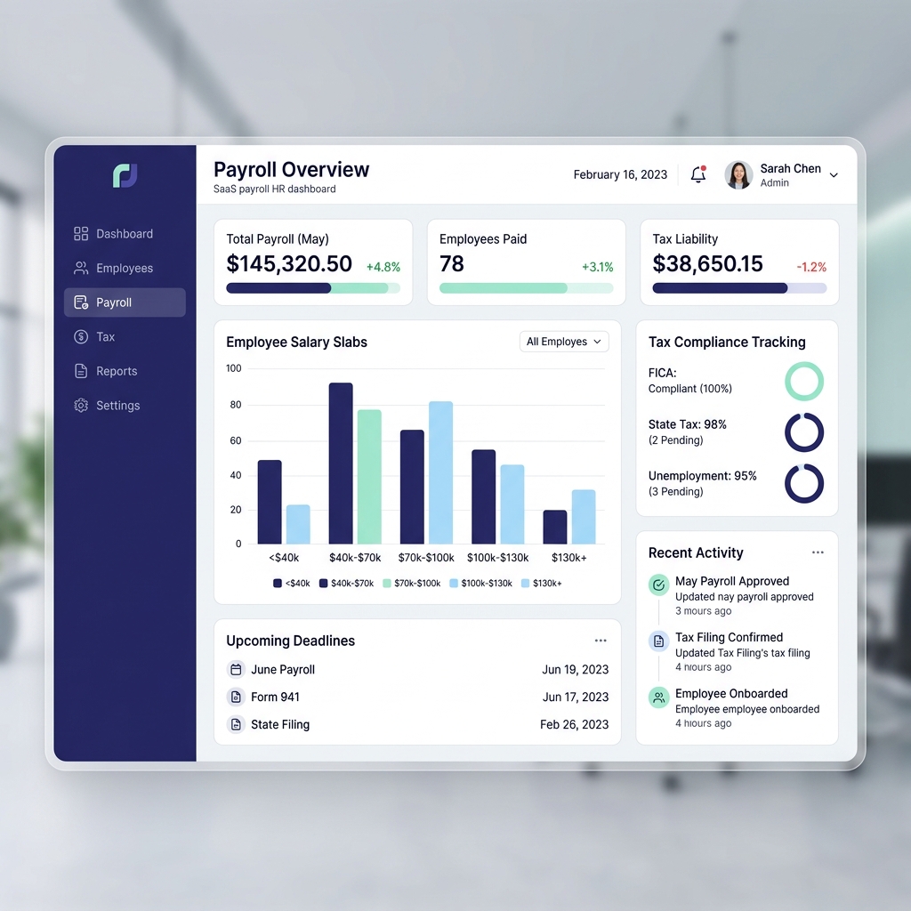 Payroll & HR UI